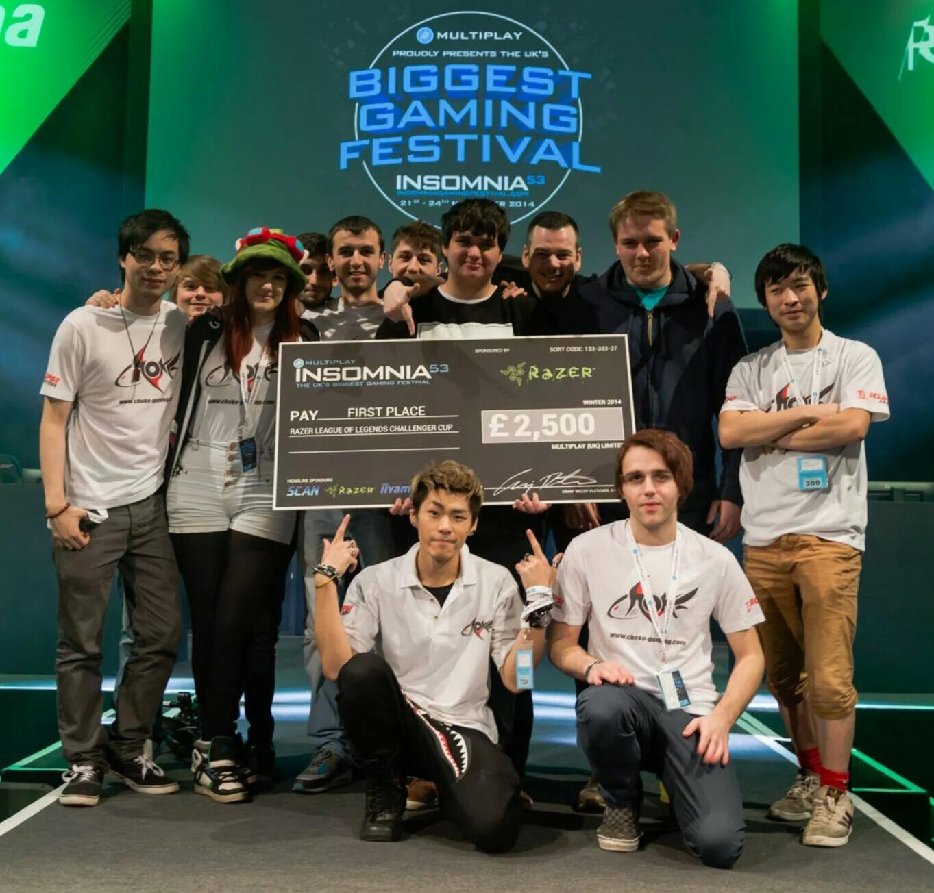 i53 1st Place, Choke Gaming